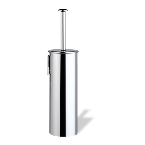 Toilet Brush Holder, Wall Mounted, Round, Chrome StilHaus H039M-08